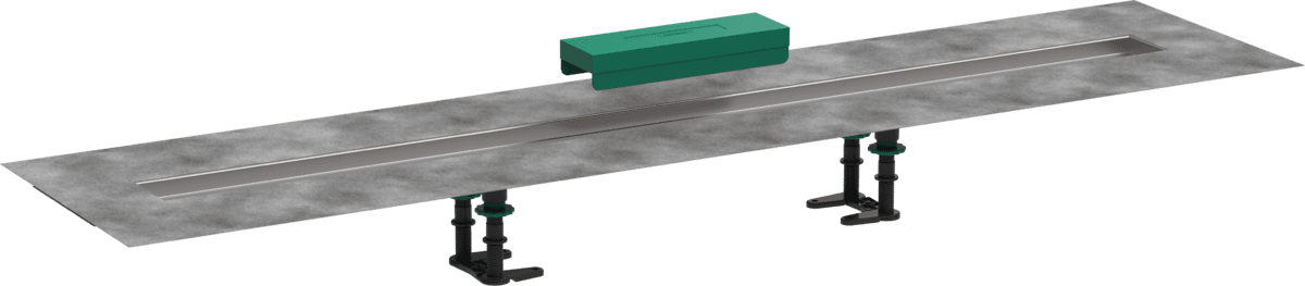 Bild von HANSGROHE RainDrain Installationsset 1200 für Duschrinnen Fertigsets #56015180