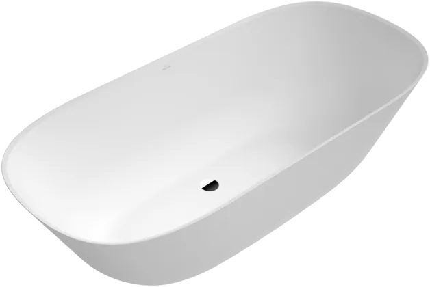 Bild von VILLEROY BOCH Theano freistehende Badewanne Original Edition, 1750 x 800 mm, Stone White #UBQ175ANH7F200V-RW