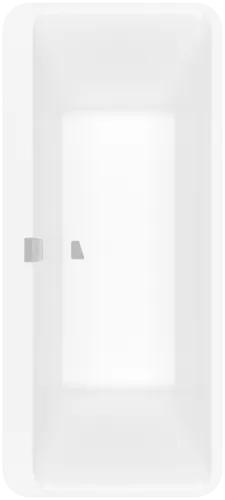 Bild von VILLEROY BOCH Squaro Edge 12 freistehende Badewanne ColourOnDemand, 1800 x 800 mm, Colour On Demand #UBQ180SQE7PDBCV-RW