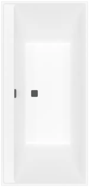 Bild von VILLEROY BOCH Collaro rechteckige Badewanne, 1900 x 900 mm, Stone White #UBA199COR2NV-RW