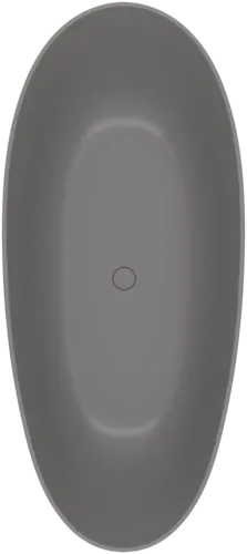 Bild von VILLEROY BOCH Antao freistehende Badewanne, 1700 x 750 mm, Grey #UBQ170TAO7V-3S