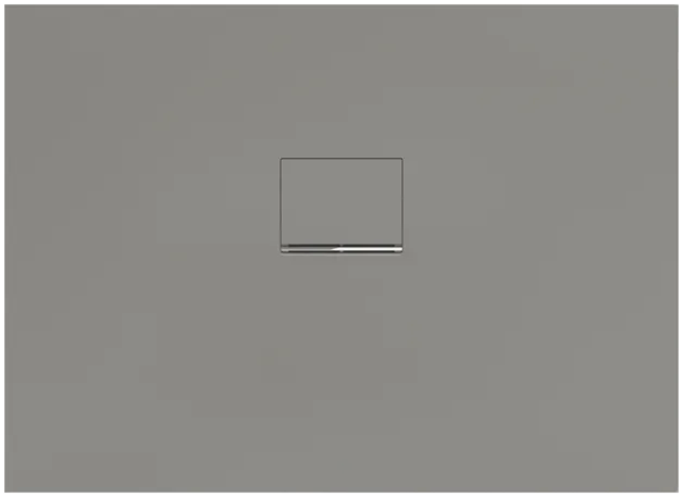 Bild von VILLEROY BOCH Squaro Infinity rechteckige Duschwanne, 1100 x 800 x 40 mm, Grey #UDQ1180SQI2IV-3S