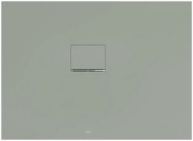 Bild von VILLEROY BOCH Squaro Infinity rechteckige Duschwanne, 1100 x 800 x 40 mm, Morning Green #UDQ1180SQI2LV-R8