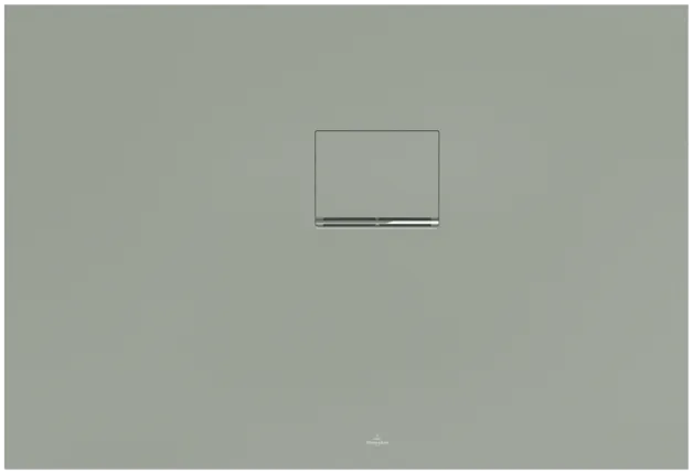 Bild von VILLEROY BOCH Squaro Infinity rechteckige Duschwanne, 1100 x 750 x 40 mm, Morning Green #UDQ1175SQI2RV-R8