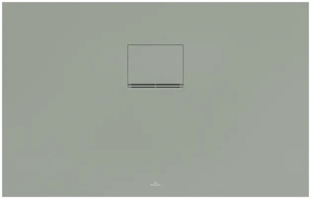 Bild von VILLEROY BOCH Squaro Infinity rechteckige Duschwanne, 1100 x 700 x 40 mm, Morning Green #UDQ1170SQI2IV-R8