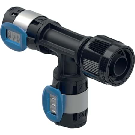 Bild von GEBERIT FlowFit Übergangs-T-Stück mit MasterFix, Abzweig #620.780.00.1
