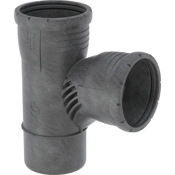 Bild von GEBERIT Silent-Pro Carve Abzweig 87.5° #393.544.14.1