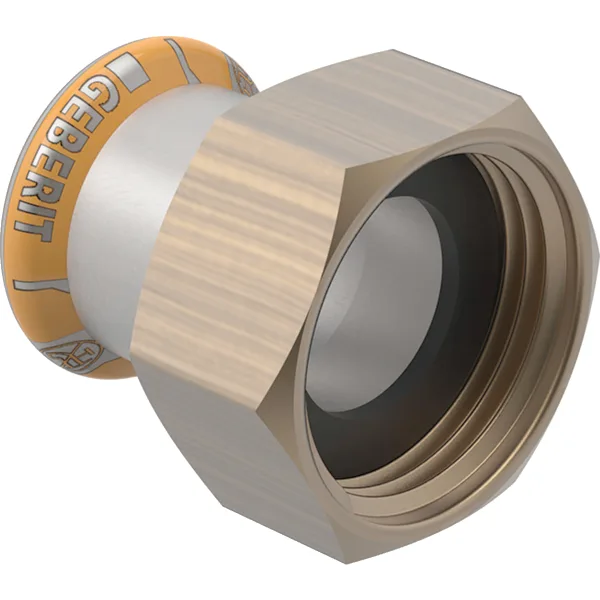 Picture of GEBERIT Mapress Therm adaptor with union nut #45043