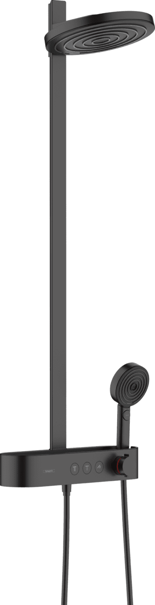 Bild von HANSGROHE Pulsify S Showerpipe 260 2jet mit ShowerTablet Select 400 Mattschwarz 24240670