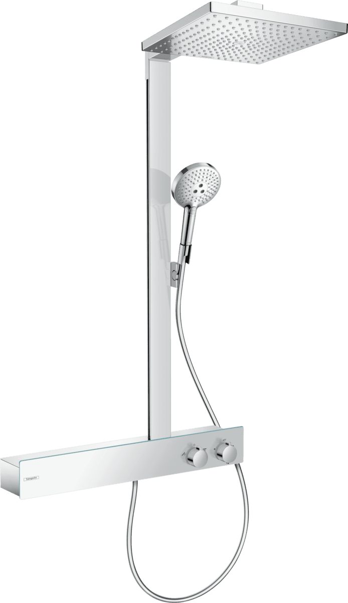 Bild von HANSGROHE Raindance E Showerpipe 300 1jet mit ShowerTablet 600 #27363000 - Chrom