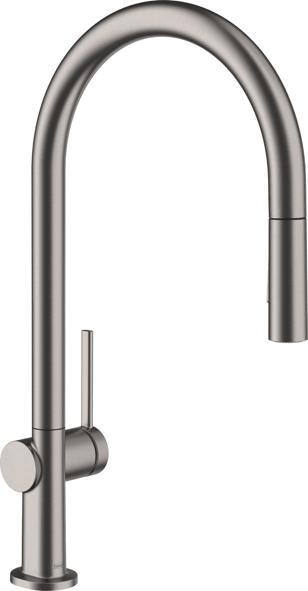 Bild von HANSGROHE Talis M54 Einhebel-Küchenmischer 210, Ausziehbrause, 2jet, sBox #72801340 - Brushed Black Chrome