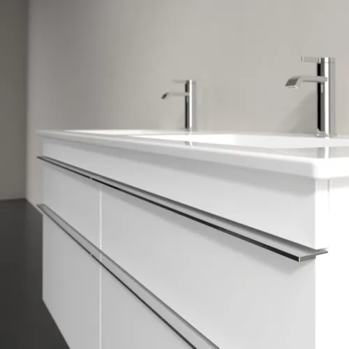 Bild von VILLEROY BOCH Venticello Waschbeckenunterschrank, 4 Auszüge, 1253 x 590 x 502 mm, Glossy White / Glossy White #A93001DH