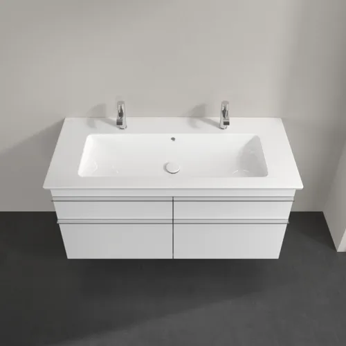 Bild von VILLEROY BOCH Venticello Waschbeckenunterschrank, 4 Auszüge, 1153 x 590 x 502 mm, Glossy White / Glossy White #A92901DH