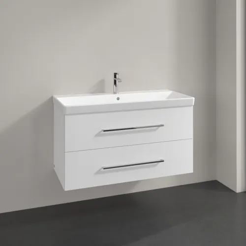 Bild von VILLEROY BOCH Avento Waschbeckenunterschrank, 2 Auszüge, 980 x 514 x 484 mm, Crystal White #A89200B4