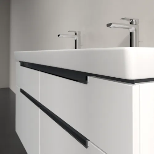Bild von VILLEROY BOCH Subway 2.0 Waschbeckenunterschrank, 4 Auszüge, 1287 x 590 x 449 mm, Glossy White #A91710DH