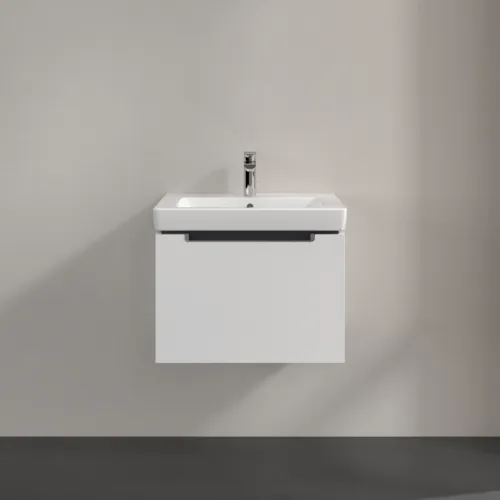 Picture of VILLEROY BOCH Subway 2.0 Vanity unit, 1 drawer, 587 x 420 x 454 mm, Glossy White #A68710DH