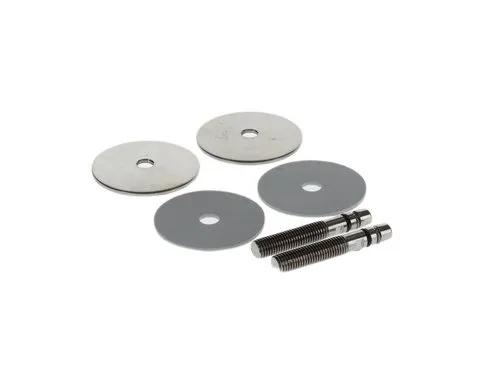Bild von VILLEROY BOCH Scharnierset, 126 x 203 mm, Verchromt #92198761