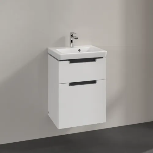 Bild von VILLEROY BOCH Subway 2.0 Waschbeckenunterschrank, 2 Auszüge, 440 x 590 x 352 mm, Glossy White #A90610DH