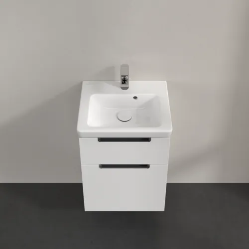 Bild von VILLEROY BOCH Subway 2.0 Waschbeckenunterschrank, 2 Auszüge, 440 x 590 x 352 mm, Glossy White #A90610DH