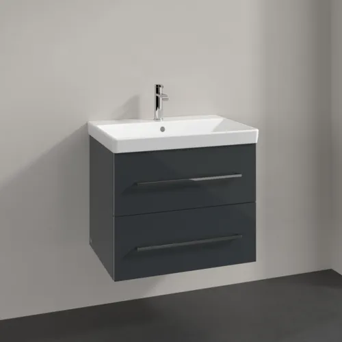 Picture of VILLEROY BOCH Avento Vanity unit, 2 pull-out compartments, 630 x 514 x 484 mm, Crystal Grey #A89000B1