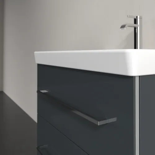 Picture of VILLEROY BOCH Avento Vanity unit, 2 pull-out compartments, 630 x 514 x 484 mm, Crystal Grey #A89000B1