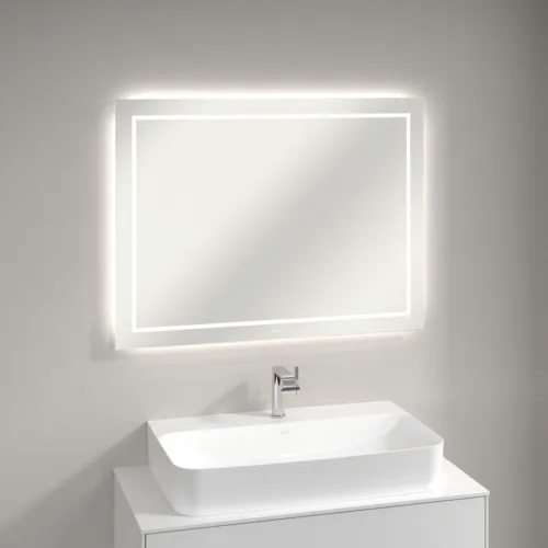 Obrázek VILLEROY BOCH Zrcadlo Finion, s osvětlením, 1000 x 750 x 45 mm #G6001000
