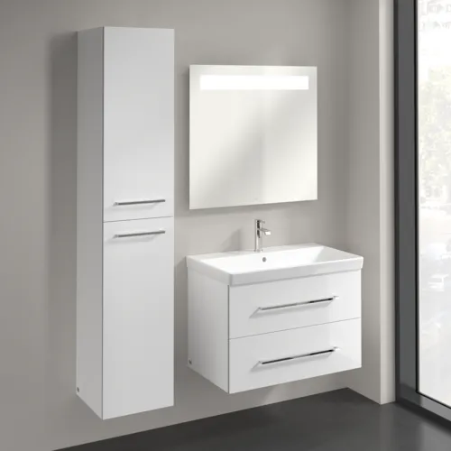 Bild von VILLEROY BOCH Avento Hochschrank, 2 Türen, 350 x 1760 x 404 mm, Crystal White #A89400B4