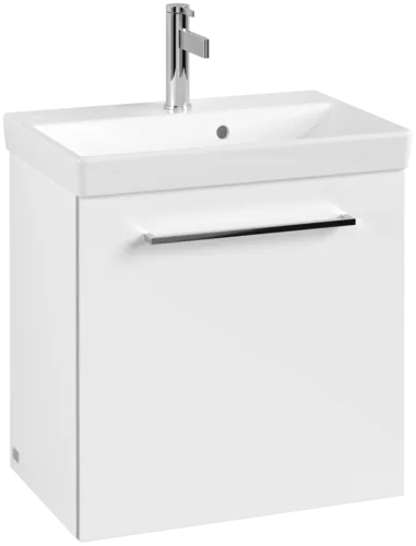 Bild von VILLEROY BOCH Avento Waschbeckenunterschrank, 1 Tür, 430 x 514 x 384 mm, Crystal White #A88701B4
