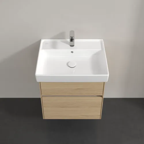 Bild von VILLEROY BOCH Collaro Waschbeckenunterschrank, 2 Auszüge, 554 x 546 x 444 mm, Nordic Oak #C00800VJ