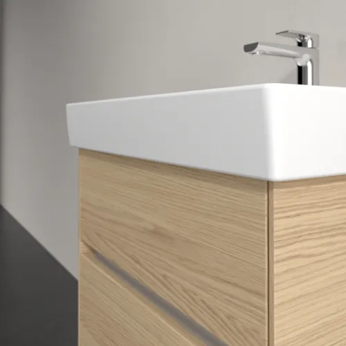 Bild von VILLEROY BOCH Collaro Waschbeckenunterschrank, 2 Auszüge, 554 x 546 x 444 mm, Nordic Oak #C00800VJ