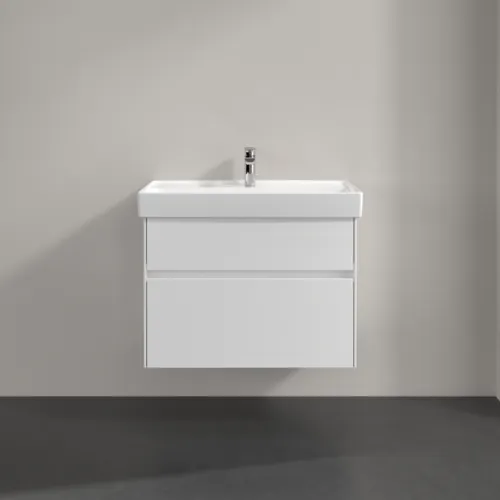Bild von VILLEROY BOCH Collaro Waschbeckenunterschrank, 2 Auszüge, 754 x 546 x 444 mm, Glossy White #C01000DH