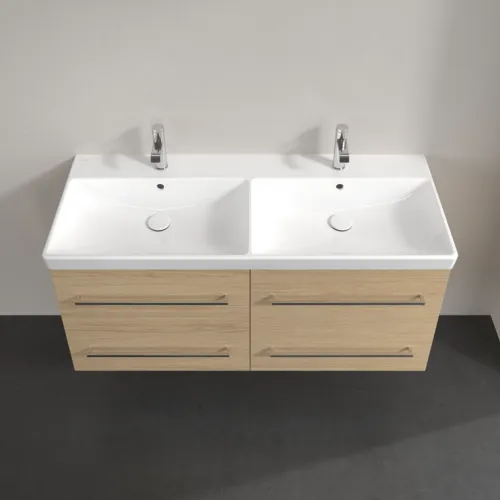 Picture of VILLEROY BOCH Avento Vanity unit, 4 pull-out compartments, 1180 x 514 x 484 mm, Nordic Oak #A89300VJ