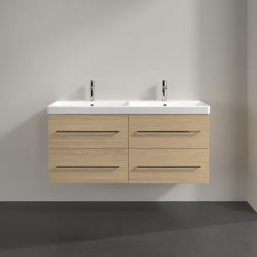 Picture of VILLEROY BOCH Avento Vanity unit, 4 pull-out compartments, 1180 x 514 x 484 mm, Nordic Oak #A89300VJ