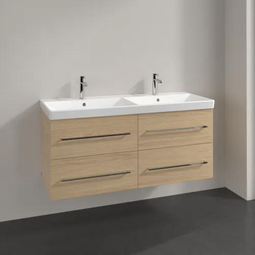Picture of VILLEROY BOCH Avento Vanity unit, 4 pull-out compartments, 1180 x 514 x 484 mm, Nordic Oak #A89300VJ