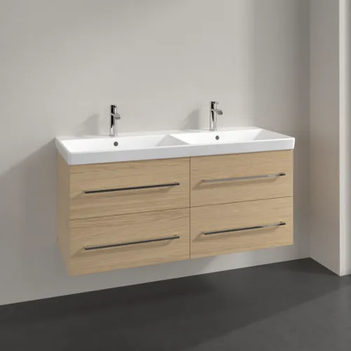Picture of VILLEROY BOCH Avento Vanity unit, 4 pull-out compartments, 1180 x 514 x 484 mm, Nordic Oak #A89300VJ