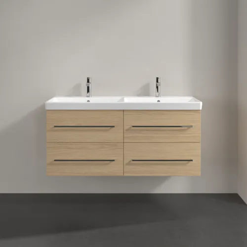 Picture of VILLEROY BOCH Avento Vanity unit, 4 pull-out compartments, 1180 x 514 x 484 mm, Nordic Oak #A89300VJ