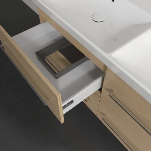 Picture of VILLEROY BOCH Avento Vanity unit, 4 pull-out compartments, 1180 x 514 x 484 mm, Nordic Oak #A89300VJ