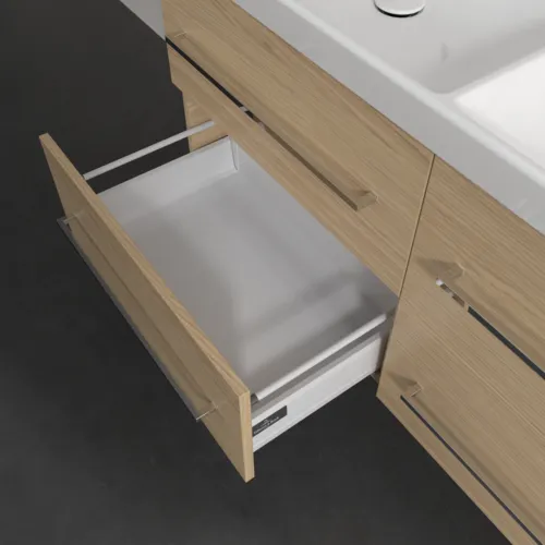 Picture of VILLEROY BOCH Avento Vanity unit, 4 pull-out compartments, 1180 x 514 x 484 mm, Nordic Oak #A89300VJ