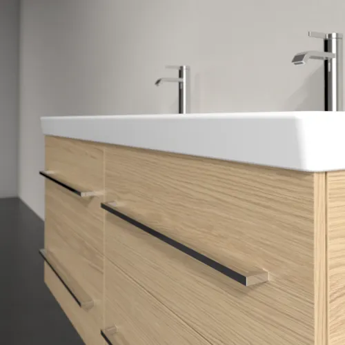 Picture of VILLEROY BOCH Avento Vanity unit, 4 pull-out compartments, 1180 x 514 x 484 mm, Nordic Oak #A89300VJ