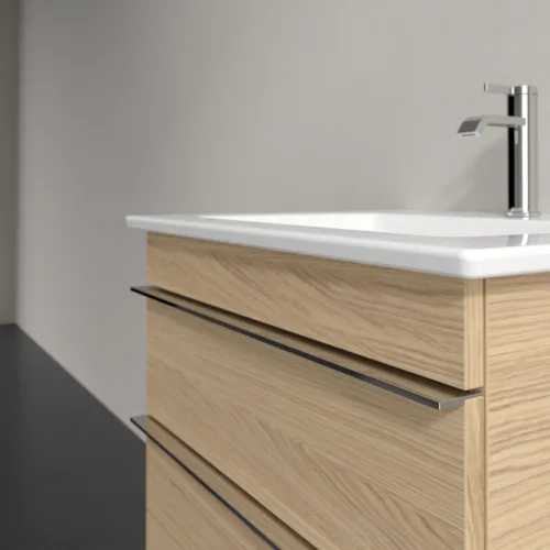 Bild von VILLEROY BOCH Venticello Waschbeckenunterschrank, 2 Auszüge, 553 x 590 x 502 mm, Nordic Oak / Nordic Oak #A92301VJ