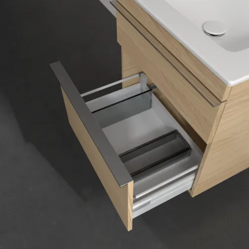 Bild von VILLEROY BOCH Venticello Waschbeckenunterschrank, 2 Auszüge, 553 x 590 x 502 mm, Nordic Oak / Nordic Oak #A92301VJ