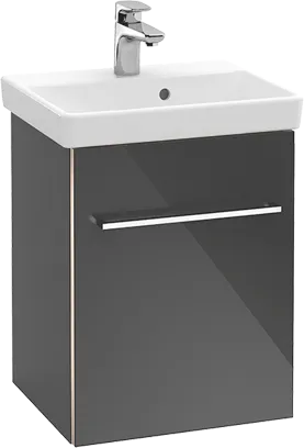 Bild von VILLEROY BOCH Avento Waschbeckenunterschrank, 1 Tür, 430 x 514 x 384 mm, Crystal Grey #A88700B1