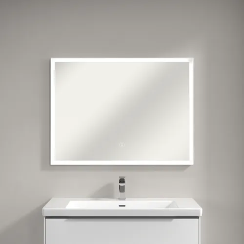Bild von VILLEROY BOCH Subway 3.0 Spiegel, mit Beleuchtung, 1000 x 750 x 47,5 mm #A4631000