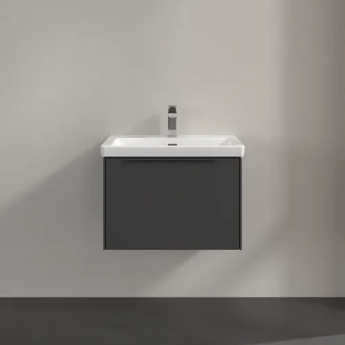 Bild von VILLEROY BOCH Subway 3.0 Waschbeckenunterschrank, 1 Auszug, 622 x 429 x 478 mm, Graphite #C57502VR