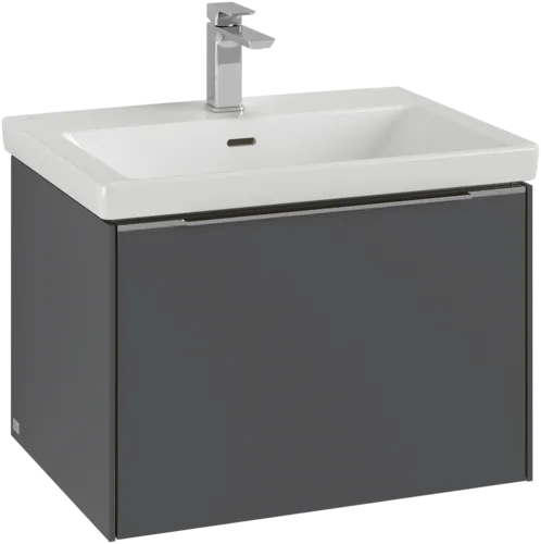 Bild von VILLEROY BOCH Subway 3.0 Waschbeckenunterschrank, 1 Auszug, 622 x 429 x 478 mm, Graphite #C57502VR