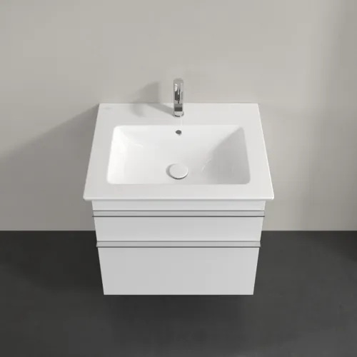 Bild von VILLEROY BOCH Venticello Waschbeckenunterschrank, 2 Auszüge, 603 x 590 x 502 mm, White Matt / White Matt #A92401MS
