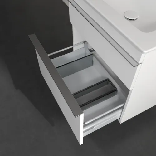 Bild von VILLEROY BOCH Venticello Waschbeckenunterschrank, 2 Auszüge, 603 x 590 x 502 mm, White Matt / White Matt #A92401MS