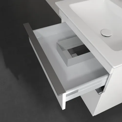 Bild von VILLEROY BOCH Venticello Waschbeckenunterschrank, 2 Auszüge, 603 x 590 x 502 mm, White Matt / White Matt #A92401MS