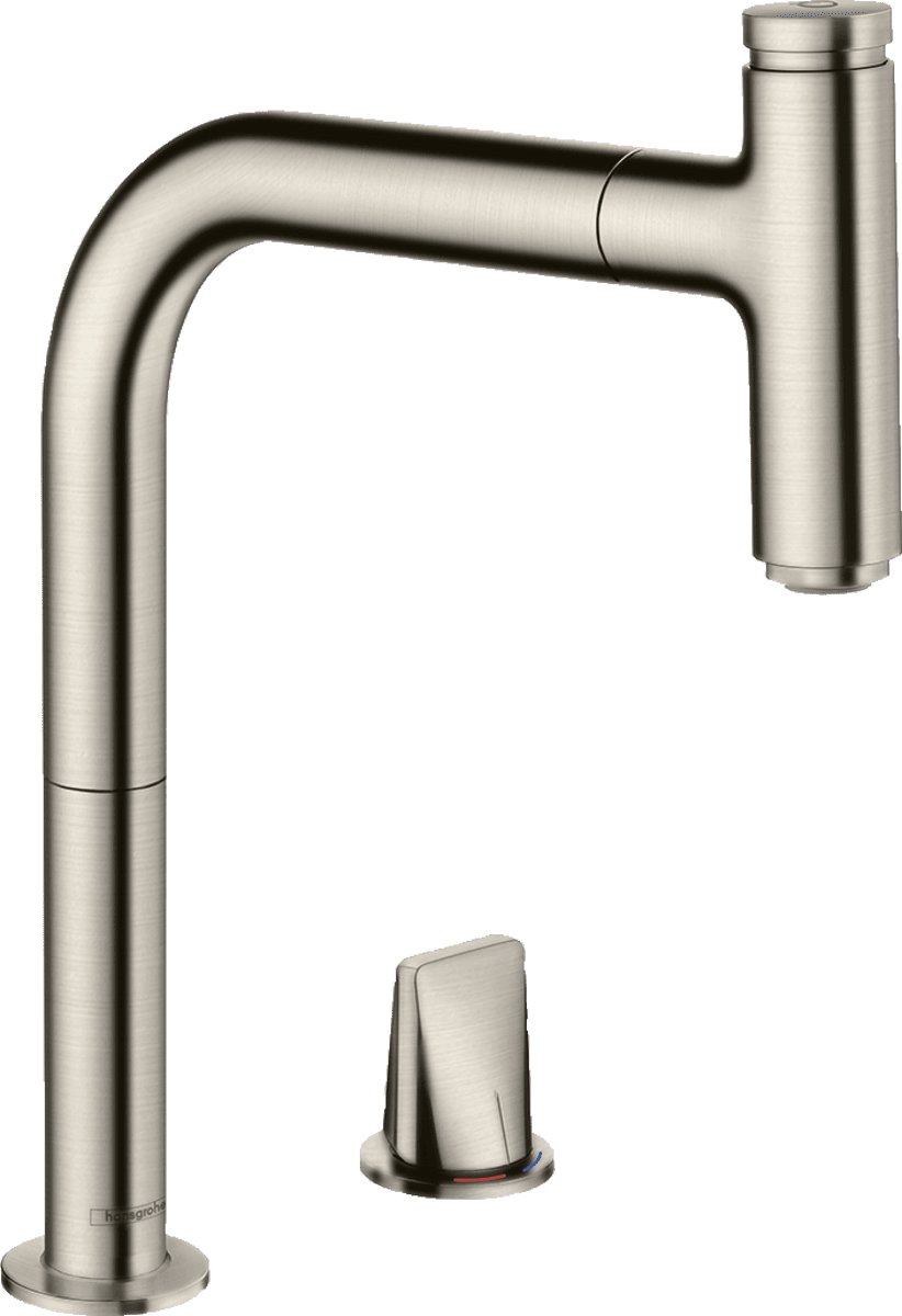 Bild von HANSGROHE Metris Select M71 2-Loch Einhebel-Küchenmischer 200, Ausziehauslauf, 1jet, sBox #73804800