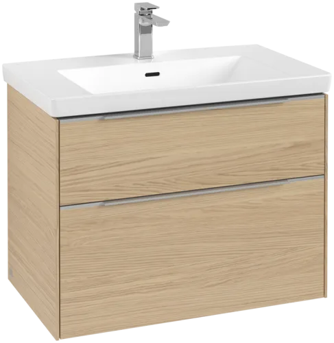 Bild von VILLEROY BOCH Subway 3.0 Waschbeckenunterschrank, 2 Auszüge, 772 x 576 x 478 mm, Nordic Oak #C57400VJ